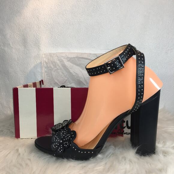 NIB Circus by Sam Edelman Merle Studded Sandal 10M 3‎ 1/3" Block Heel Shoes - Picture 2 of 8